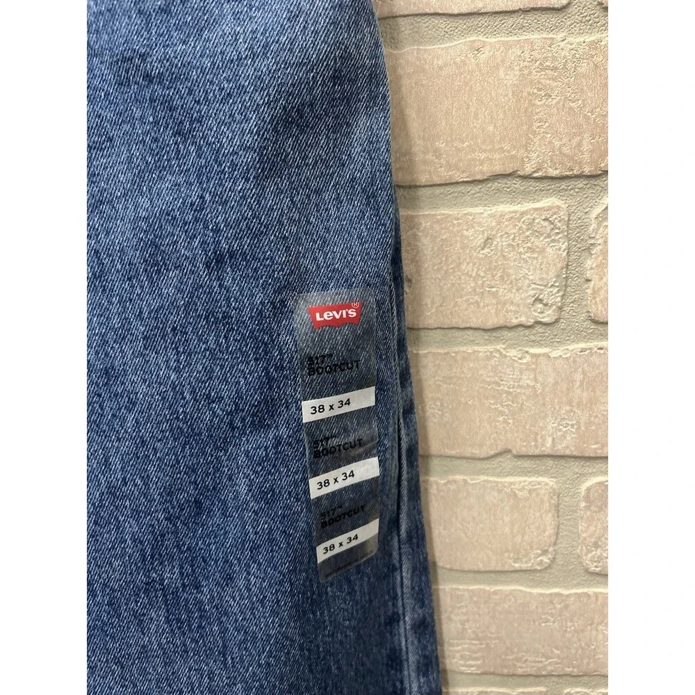 Levi's 517 Men’s Denim Jeans Sz 38/34 Boot Cut NWT country boy